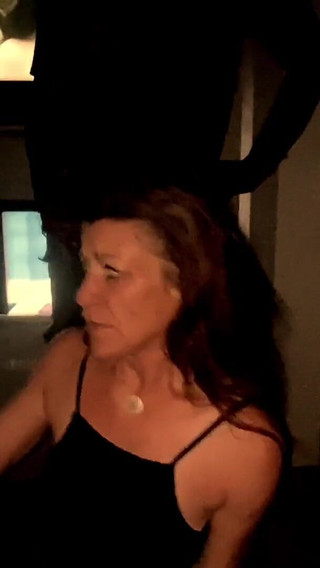 Married Slut Wife Blowbang Swallowing Cum in Adult Video Store Whore Moan