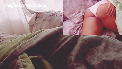 My Husband Wakes Me up with a Delicious Morning Sex and Opens My Legs to Put My Cock