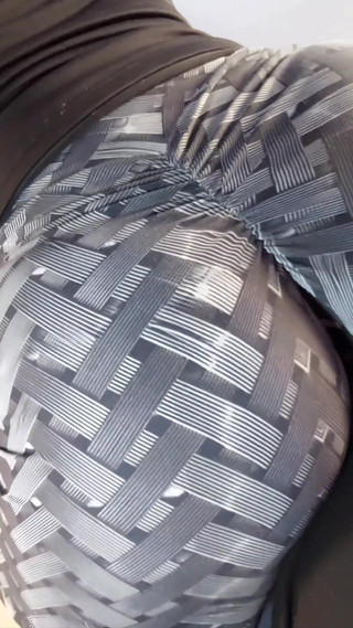 StepSis Bubble Butt in Tight Shorts Made Me Cum Twice