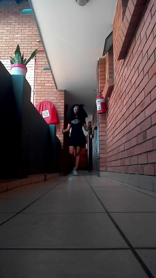 Ebony non-nude full body