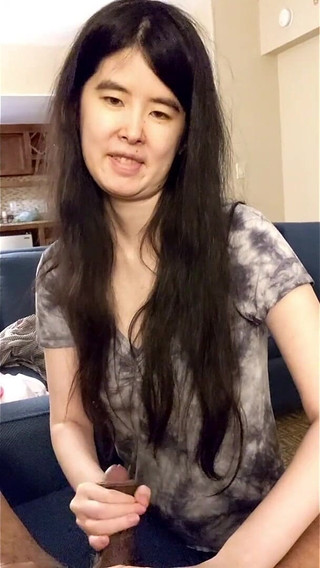 Asian Girl Shown Wardrobe and Then Sucks Black Cock