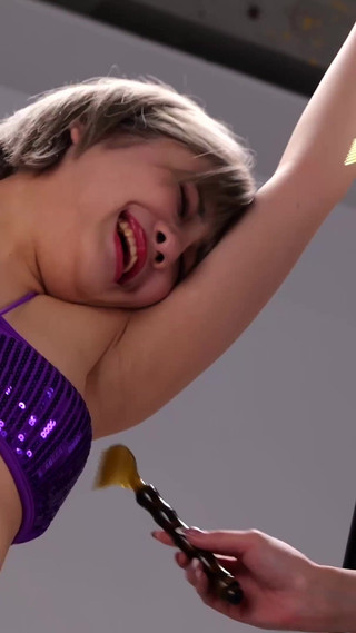 An Komatsu Uses Tools and Tongue to Tease Restrained and Squirming Haruhi Tsukigata - in Control Until Her Final Lick