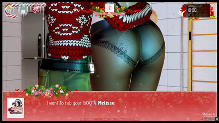 Unlimited Christmas [Xmas Hentai PornPlay] Ep.11 naughty boy don't want to eat cookies but just his nanny MILF ass