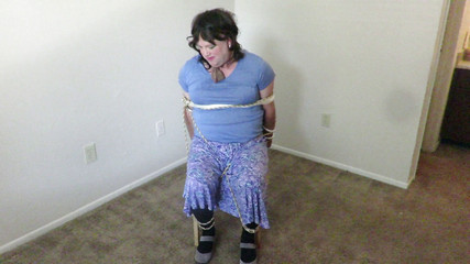 Oh no Brittney is captive, a poor Damsel in distress