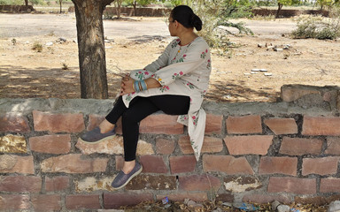 A Girl Was Sitting Under a Tree, the Boy Took Her Away and Fucked Her