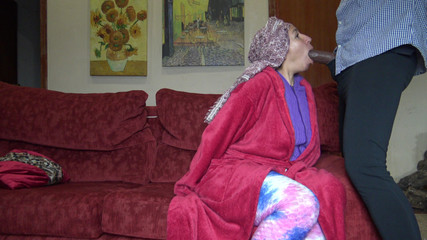 Afghani Immigrant Lets Black Coworker Cum in Her Mouth After Work