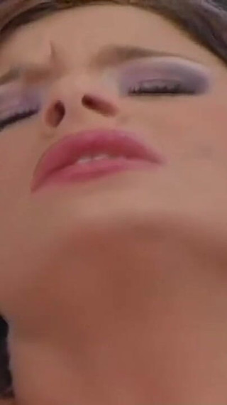 Irresistible Pleasure: Woman Enjoys Solo Fun Retro