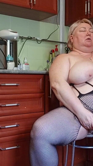 Mother-in-law with Her Huge Pussy and Tits Episode 3