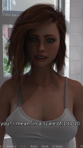 New Neighborhood #8 Violet Gave Herold a Handjob While She Was Helping Him to Bathe