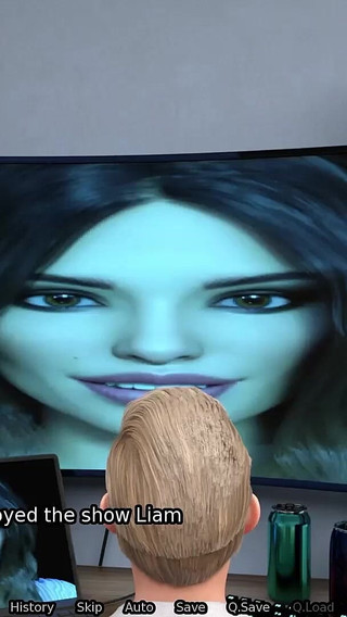 Stepsis Gets Fingered by My Sexbot - Sexbot Animated Porn Gameplay