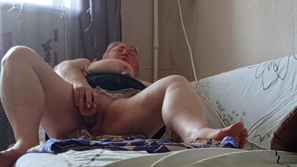 Insatiable Mother-in-law Masturbates Her Big Pussy with Sex Toys