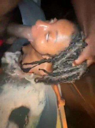 Omg This Big Black Cock Got Me so Wet Fuck Deep in My Belly