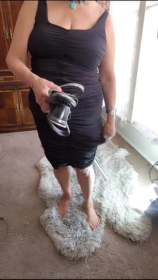 At 71 Yrs, I Was Feeling Very Naughty Taking off My Dress & Showing My Privates