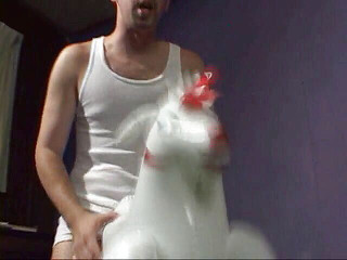 Brunette chick gets her pussy slammed on the bed