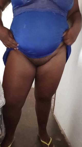 Big Ass and Huge Tits Stepmom Showing off Her Fat Pussy