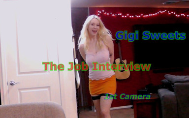 Gigi Sweets - the Job Interview 1st Camera