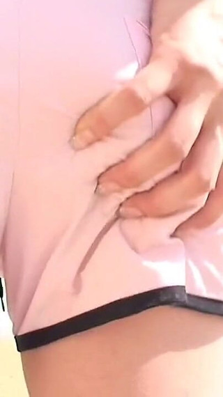 Boobs Jumping on Beach!