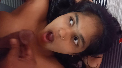 She Like My Big Cock Suck and Cum Out on Face