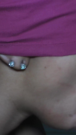 Big White Rod Cums in Black Slut Mouth for Her to Swallow