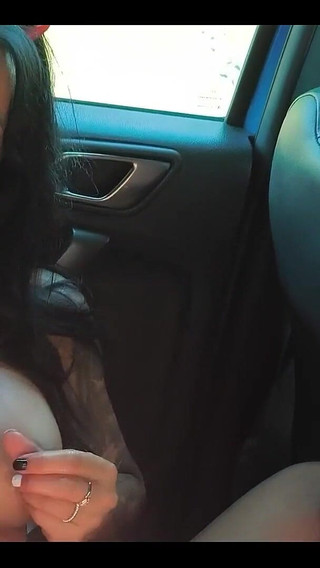 Sexy Hot Porno in the Car