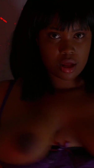 A redffair in a restroom