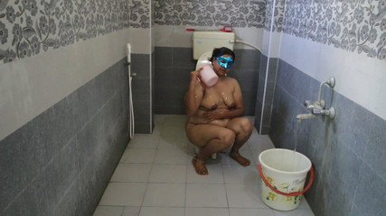 Indian Shower of Hot Desi Bhabhi