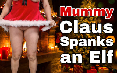 Mummy Claus Spanking Femdom Christmas