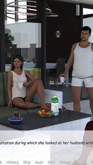 My Stepbrother's Wife #26 Bella Pulled Her T-shirt up, Revealing Her Panties for Me