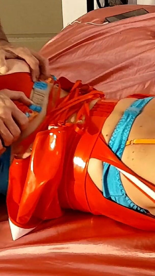 2470eoss - French Amateur, Clothed Sex, Satin Lingerie, Tight Lycra Dress, Rimming, Blowjob, Doggystyle