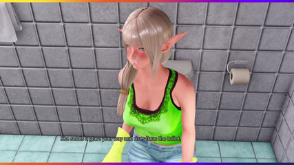 A House in the Rift 28 - Blowjob in Bathroom