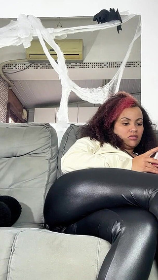 Gassy BBW Stepmom After Dinner Farting While Stepson Naps