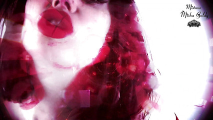 My red kisses on you