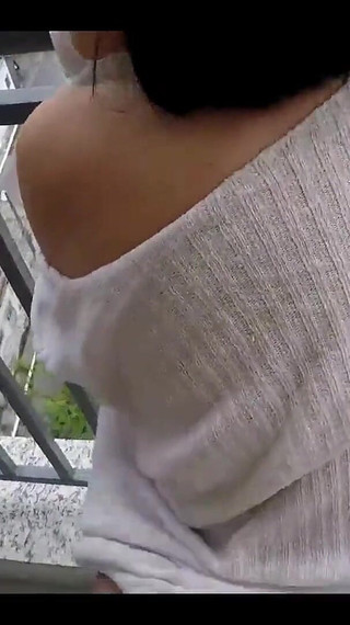 My Boyfriend Creampied My Ass After Breakfast on the Balcony - Mano Nico (full at Red)