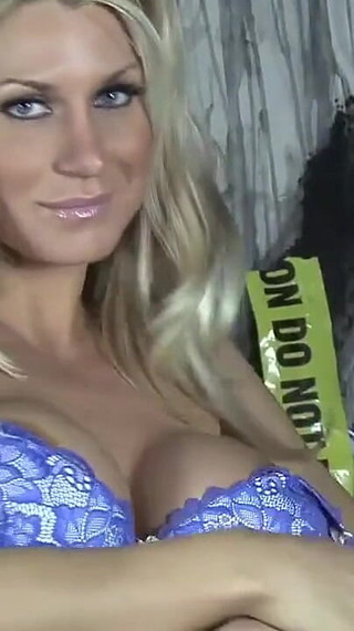 Big Tits British Blonde Cha Cha Striptease Dance