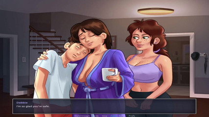 Summertime Saga (pt 54) - Neighbor Is a Yoga Instructor -ms Johnson Route