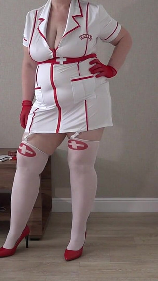 A Mature Nurse Collects Sperm for Analysis. Compilation From Work Cameras. PAWG.