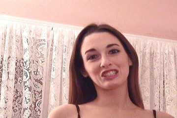 Skinny amateur girl casting