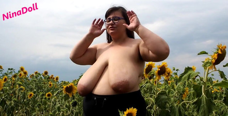 Me Among the Sunflowers