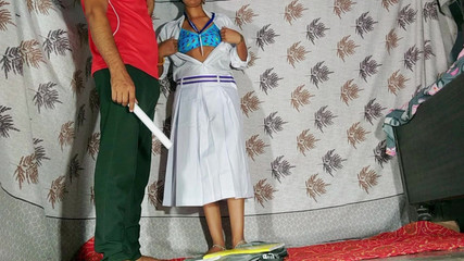 Indian Young College Girl Seduces Her Teacher for Exams She Makes Best Blowjob and Pussy Fucking