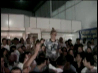 Girl is getting fingered in her ass in wreslting ring