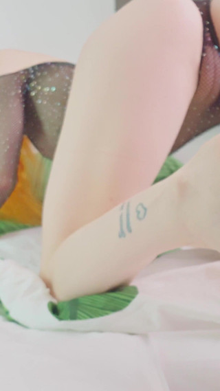 Fishnet & Barefeet Footjob by Goddess Karneli