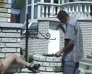 Astonishing Dark-haired German MILF