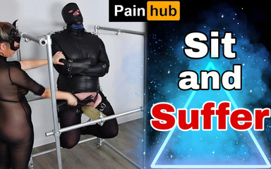 Sit and Suffer Femdom Slave Bondage