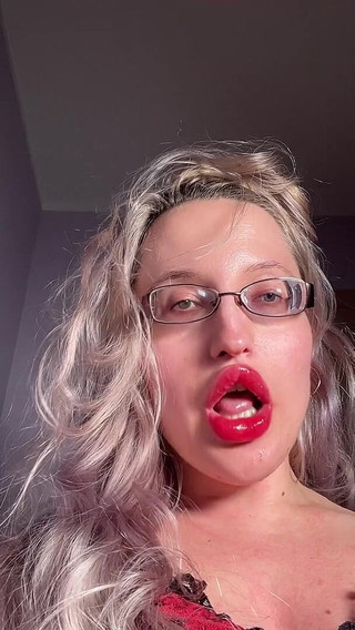 Big Lips Long Tongue Lipstick Lip Gloss Dirty Talking Cuckjoi