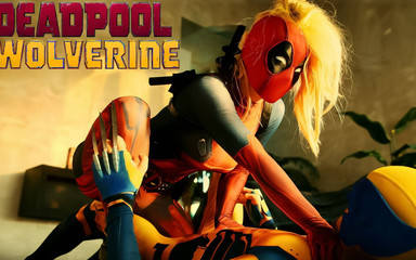 Deadpool Vs Wolverine. Crazy Sexual Fight - Moliyredwolf