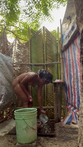 Bath Time in Africa.