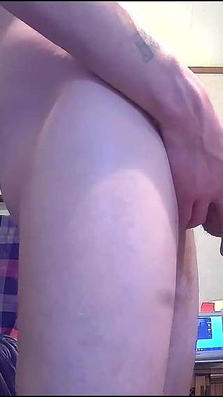 Tattooed BBW deepthroating my cock