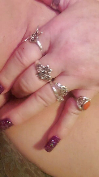 Close up ass and pussy masturbation