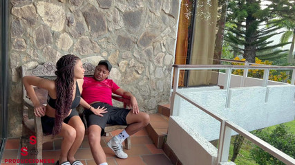 Fucking on the Balcony with My Stepdaughter Is a Wonder Part 1