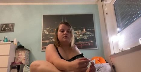 Painting my feet in lingerie. Hope you like it